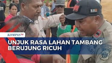 Tak Ada Izin, Polisi Bubarkan Unjuk Rasa Lahan Tambang di Maluku Utara