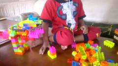 isay | dinosaurus dan robot lego puzzle