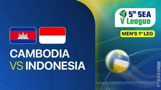 Men: Cambodia vs Indonesia - Full Match | SEA VLeague 2025