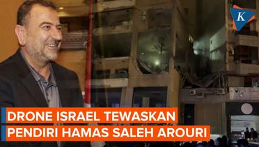 Pejabat Senior Hamas Tewas Usai Serangan Drone Israel di Lebanon