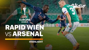 Highlight - Rapid Wien vs Arsenal I UEFA Europa League 2020/2021
