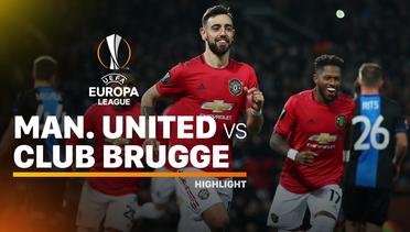 Highlight - Manchester United VS Club Brugge I UEFA Europa League 2019/20