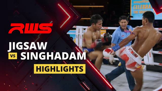 Jigsaw Sit Thailand vs Singhadam Kiatfufueang - Highlight | RWS Muay Thai 2025