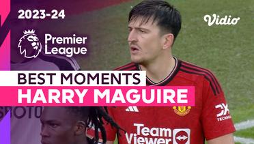 Aksi Harry Maguire | Man United vs Fulham | Premier League 2023/24