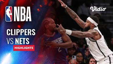 LA Clippers vs Brooklyn Nets - Highlights | NBA Regular Season 2023/24