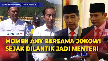 Momen AHY Bersama Jokowi Sejak Dilantik jadi Menteri hingga Ikut Kunjungan Kerja ke Sulawesi Utara