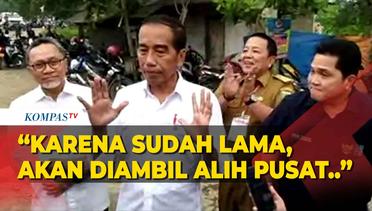 Rusak Terlalu Lama, Jokowi Ambil Alih Perbaikan Sebagian Jalan di Lampung
