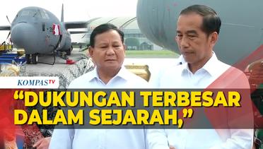 Prabowo Mengapresiasi Dukungan Jokowi di Pertahanan