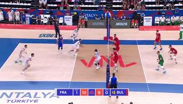 Bulgaria vs Prancis - Highlights | Men's Volleyball Nations League 2024
