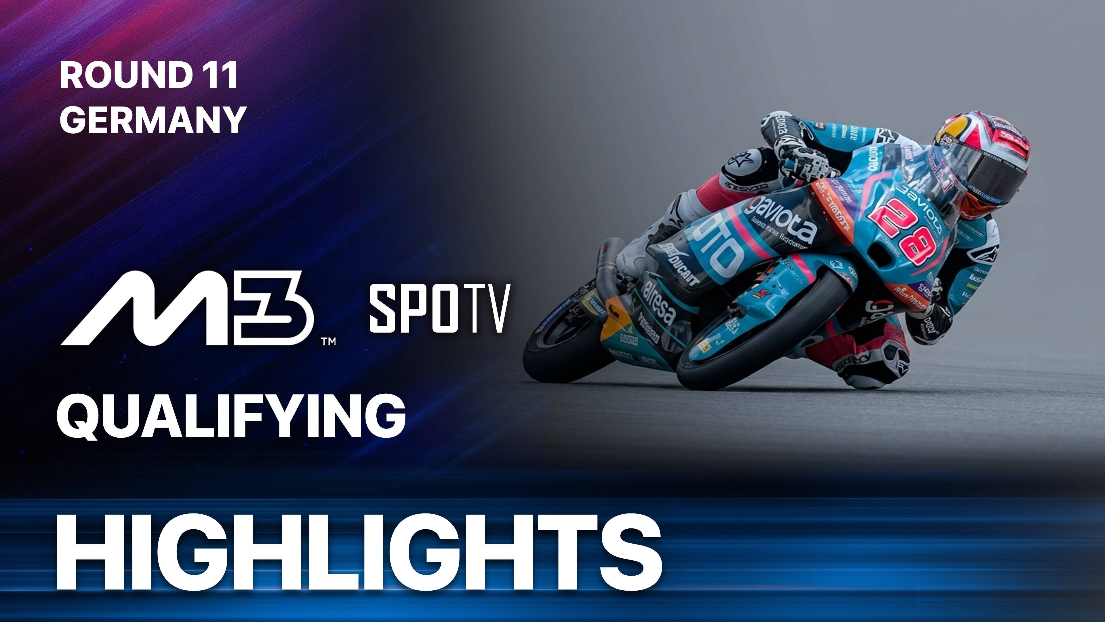 Moto3 Qualifying: Liqui Moly Grand Prix of Germany - MotoGP 2026 Round 11