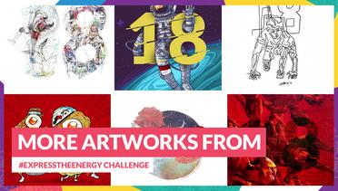 Here Are Some Artworks From #ExpressTheEnergy Challenge!