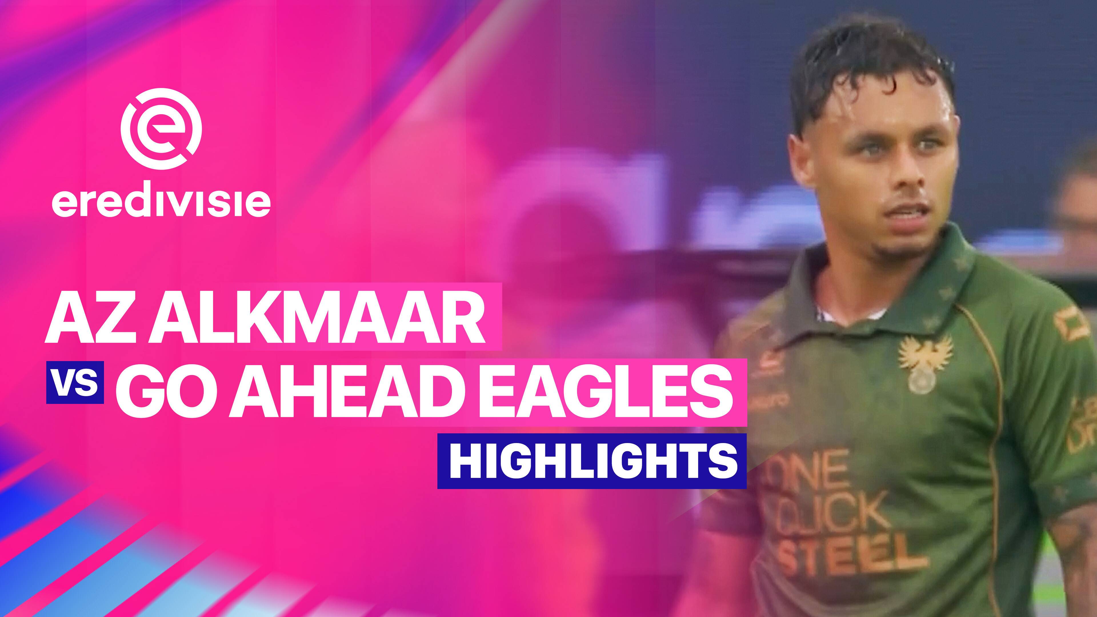 AZ Alkmaar vs Go Ahead Eagles