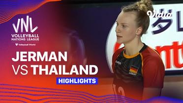 Jerman vs Thailand - Highlights | Women's Volleyball Nations League 2024