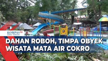 Dahan Roboh, Timpa Objek Wisata Mata Air Cokro