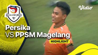 Highlight - Persika 3 vs 1 PPSM Magelang | Liga 3 2021/2022