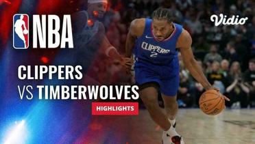 LA Clippers vs Minnesota Timberwolves - Highlights | NBA Regular Season 2023/24
