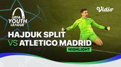 Highlight - Hajduk Split vs Atletico Madrid | UEFA Youth League 2021/2022