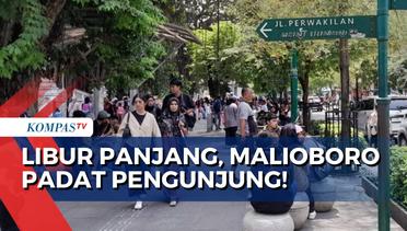 Manfaatkan Momen Libur Panjang, Wisatawan Padati Jalan Malioboro Yogyakarta!