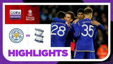Leicester vs Birmingham - Highlights | FA Cup 2023/24