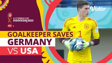 Aksi Penyelamatan Kiper | Germany vs USA | FIFA U-17 World Cup Indonesia 2023