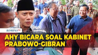 Jawaban AHY saat Ditanya soal Jatah Kursi Menteri Kabinet Prabowo