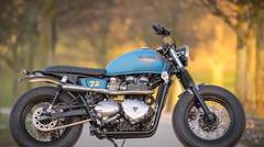 Custom Triumph Bonneville T100 by Down And Out Cafe Racers 