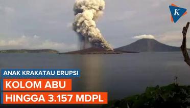Kondisi Gunung Anak Krakatau Berstatus Siaga