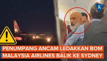 Penumpang Ancam Ledakkan Pesawat Malaysia Airlines