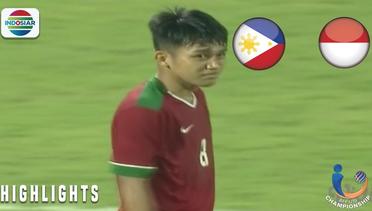 OMG!!! Tendangan Rafi Syahril Melambung Tipis dari Gawang Filipina | AFF U19 Championship