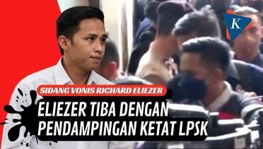 Situasi Terkini PN Jaksel Jelang Vonis Richard Eliezer, Didampingi LPSK hingga Pengunjung Sidang Ber