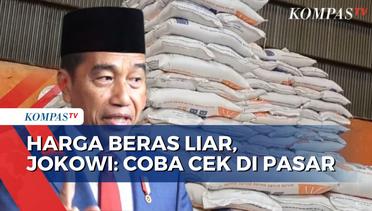 Mahalnya Beras Jadi Sorotan, Jokowi Klaim Harga Beras Sudah Turun di Sejumlah Pasar