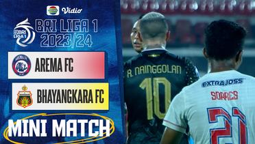 Arema FC VS Bhayankara Presisi Indonesia FC - Mini Match | BRI Liga 1 2023/2024