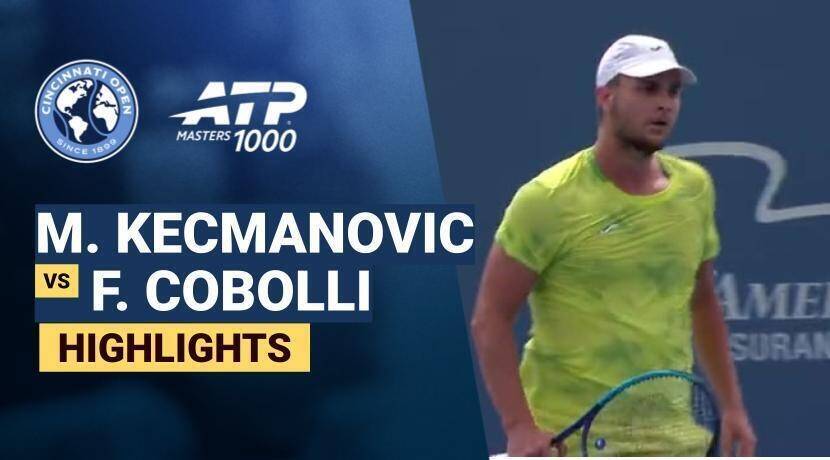 Miomir Kecmanovic vs Flavio Cobolli - Round 2 (Grandstand) | ATP 1000: Cincinnati Open 2026