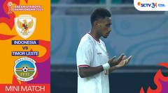 Indonesia vs Timor Leste - Mini Match | Asean Boys Championship U19 2024