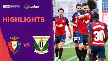 Match Highlight | Osasuna 2 vs 1 Leganes | LaLiga Santander 2020
