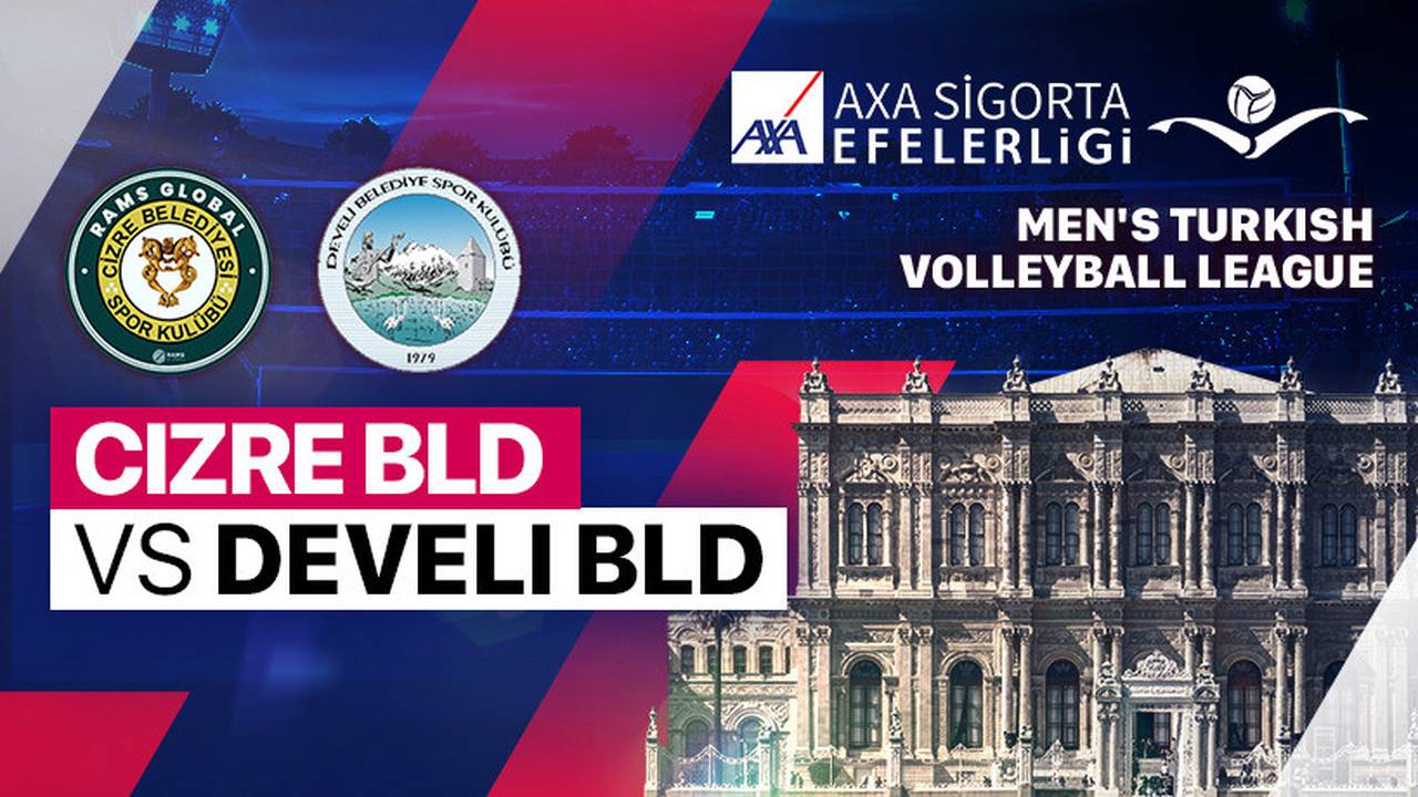 Cizre BLD vs Develi BLD - Full Match | Men's Turkish Volleyball League