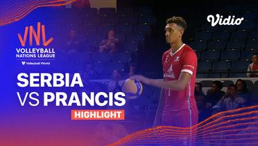 Match Highlights | Serbia vs Prancis | Men's Volleyball Nations League 2023