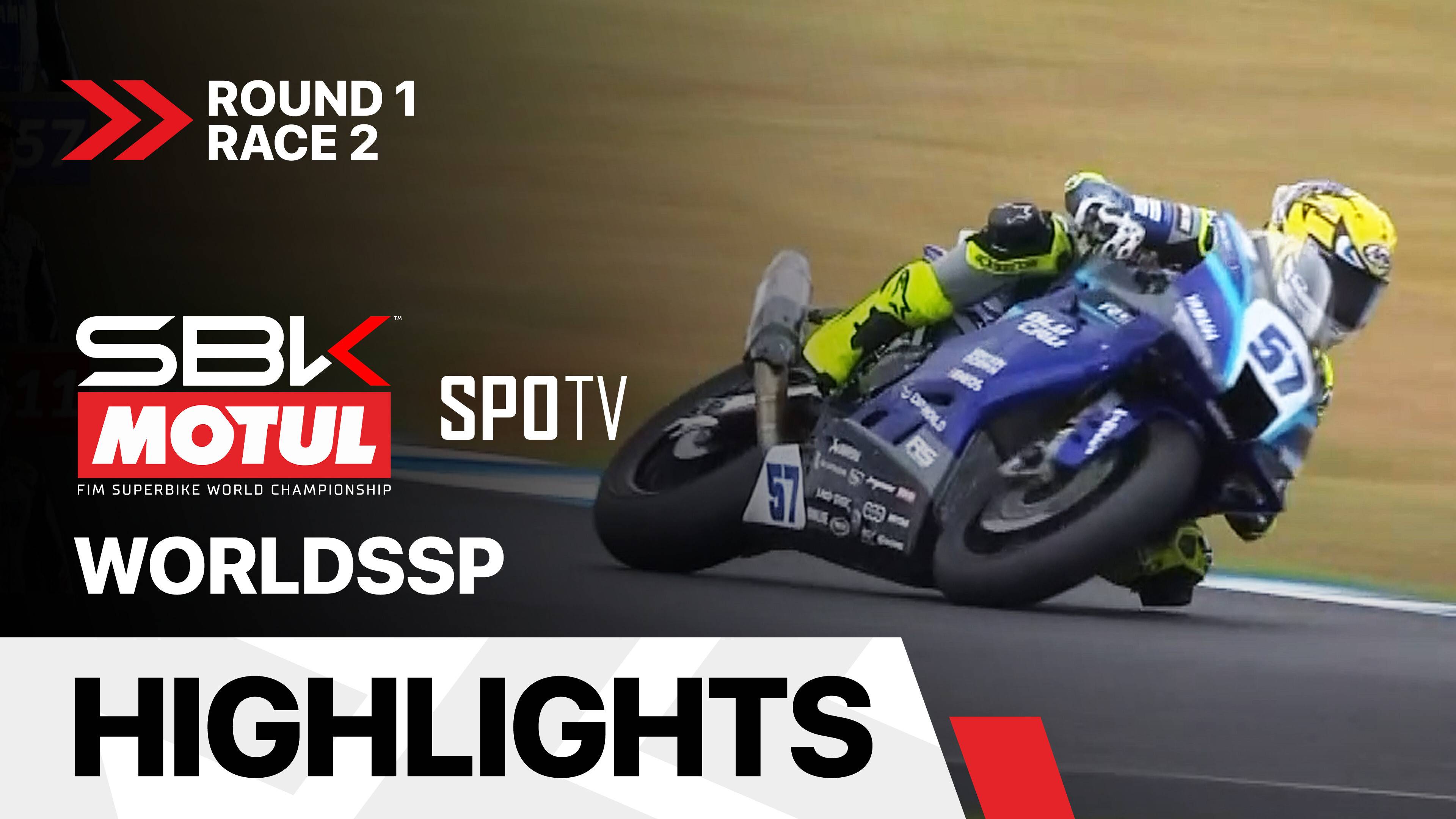 WorldSSP Race 2 - WorldSBK Championship 2026 Round 1 Australian Round
