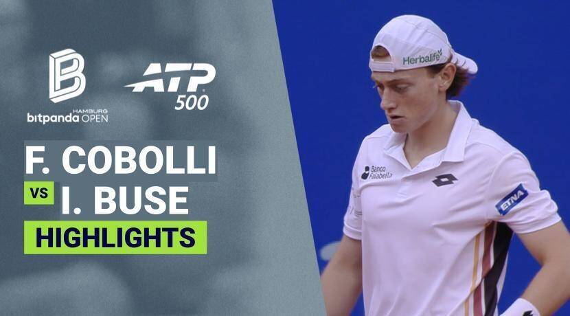 Flavio Cobolli vs Ignacio Buse - Round 1 (Centre Court) | ATP 500: bitpanda Hamburg Open 2026