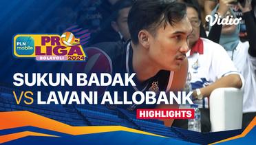 Putra: Kudus Sukun Badak vs Jakarta Lavani Allobank Electric - Highlights | PLN Mobile Proliga 2024