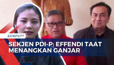 Tepis Effendi Simbolon Dukung Prabowo, Sekjen PDI-P: Sekali Merah Tetap Merah!