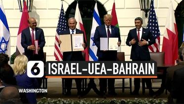 Israel-UEA-Bahrain Resmi Berdamai