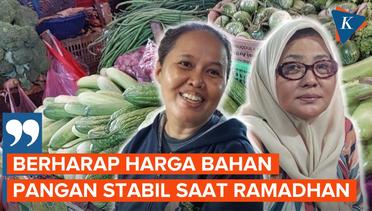 Respons Pembeli soal Belanja Bahan Makanan di Bulan Ramadhan