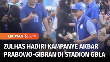 Ikut Kampanye Akbar di Stadion GBLA, Zulhas Optimis Prabowo-Gibran Menang Satu Putaran | Liputan 6