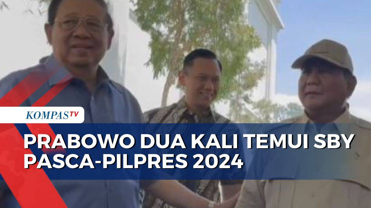 Prabowo Dua Kali Temui SBY Pasca-Pilpres 2024, Apa yang Dibahas? - Kompas TV