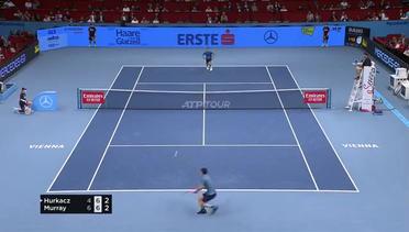 Match Highlight | Andy Murray vs Hubert Hurkacz | Erste Bank Open 2021