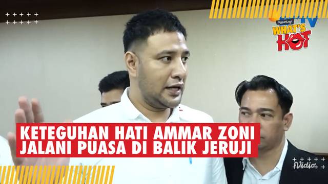 Ibadah Dalam Tahanan, Ammar Zoni Hanya Bisa Dikirimi Makanan, Tanpa Tatap Muka