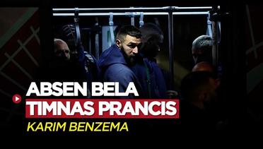 Karim Benzema Gagal Bela Timnas Prancis di Piala Dunia 2022