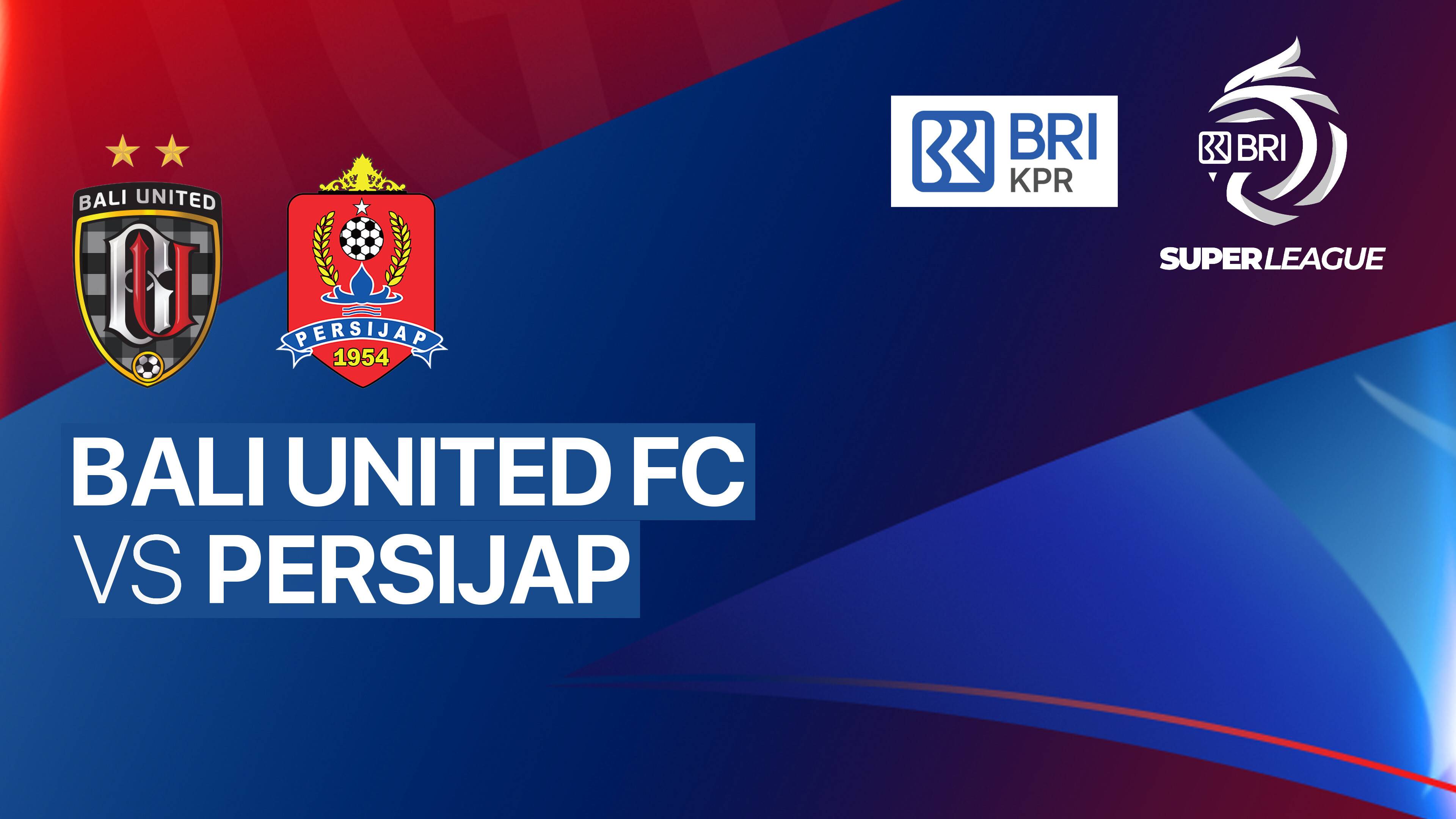 Bali United FC vs Persijap