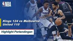 . NBA | Cuplikan Pertandingan: Kings 124 vs Melbourne United 110 | 2019 NBA Preseason